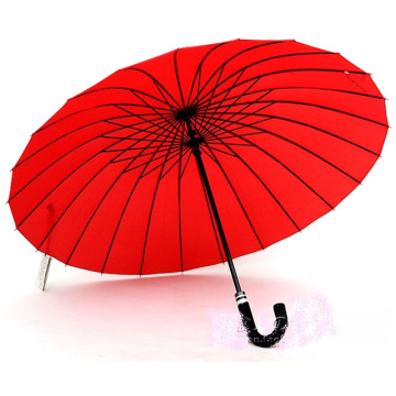 Parapluie droit coloré (JS-30)